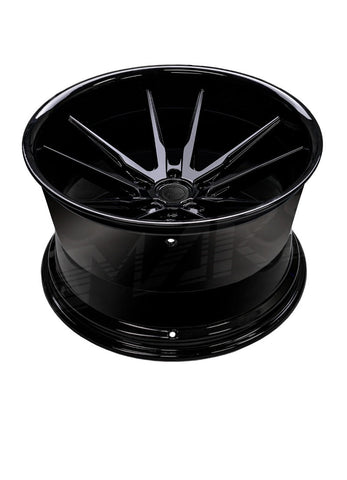 MARS MP - RHL Gloss Black 4x 21 inch Super Concave with Dish Alloy Wheels Rims 5x130 - Mars Performance
