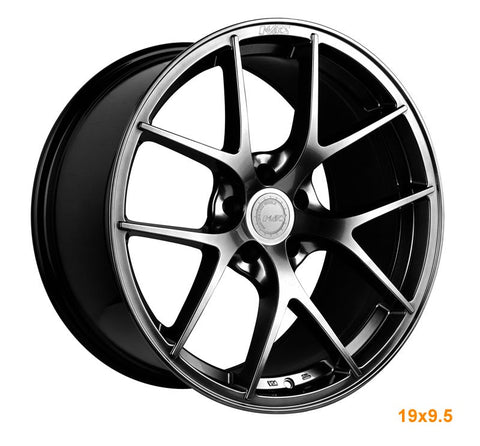 MARS MP - RI 19 Inch Hyper Black Stag Alloy Wheels Rims 5x114.3 - Mars Performance