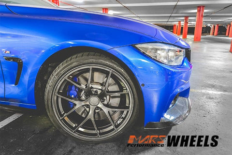MARS MP - RI 19 Inch Hyper Black Stag Alloy Wheels Rims 5x120 - Mars Performance