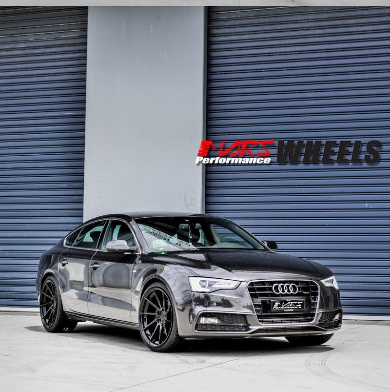 MARS MP - T2 Gloss Black 4x 20 Inch Deep Concave Stag Alloy Wheels Rims - Mars Performance