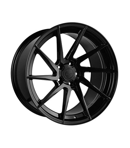 MARS MP - T2 Gloss Black 4x 20 Inch Deep Concave Stag Alloy Wheels Rims - Mars Performance
