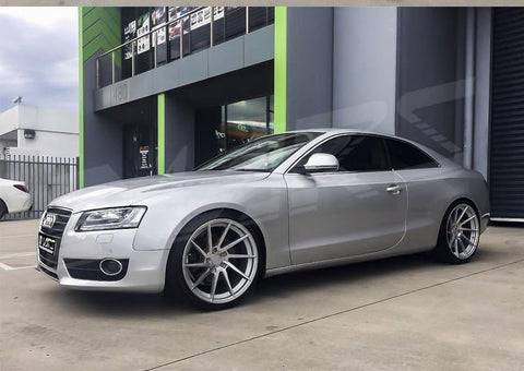 MARS MP - T2 Silver 20 Inch Twist Spork Deep Concave Stag Alloy Wheels Rims - Mars Performance