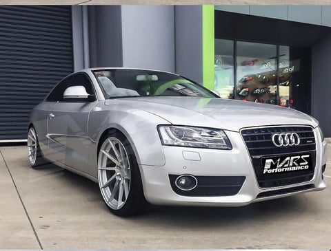 MARS MP - T2 Silver 20 Inch Twist Spork Deep Concave Stag Alloy Wheels Rims - Mars Performance