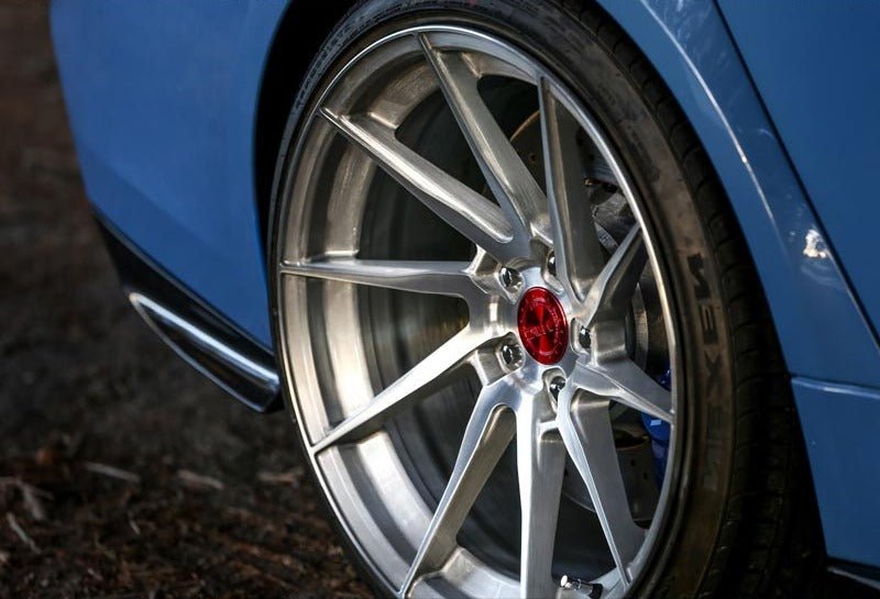 MARS MP - T2 Silver 20 Inch Twist Spork Deep Concave Stag Alloy Wheels Rims - Mars Performance