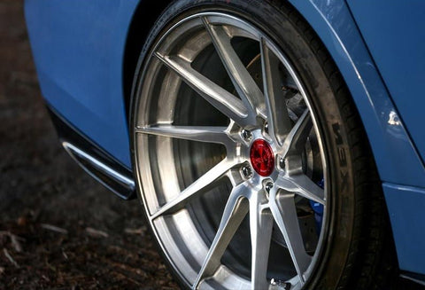 MARS MP - T2 Silver 20 Inch Twist Spork Deep Concave Stag Alloy Wheels Rims - Mars Performance
