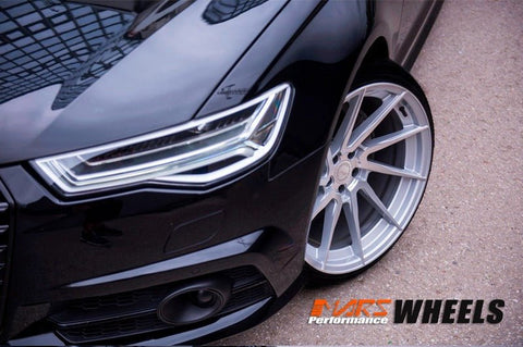 MARS MP - T2 Silver 20 Inch Twist Spork Deep Concave Stag Alloy Wheels Rims - Mars Performance