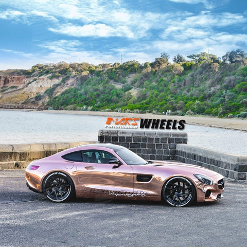 MARS MP - T3 Gloss Black 20 Inch Twsit Concave Stag Alloy Wheels Rims 5x112 - Mars Performance