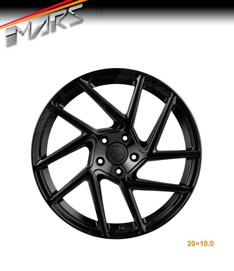 MARS MP - T3 Gloss Black 20 Inch Twsit Concave Stag Alloy Wheels Rims 5x112 - Mars Performance
