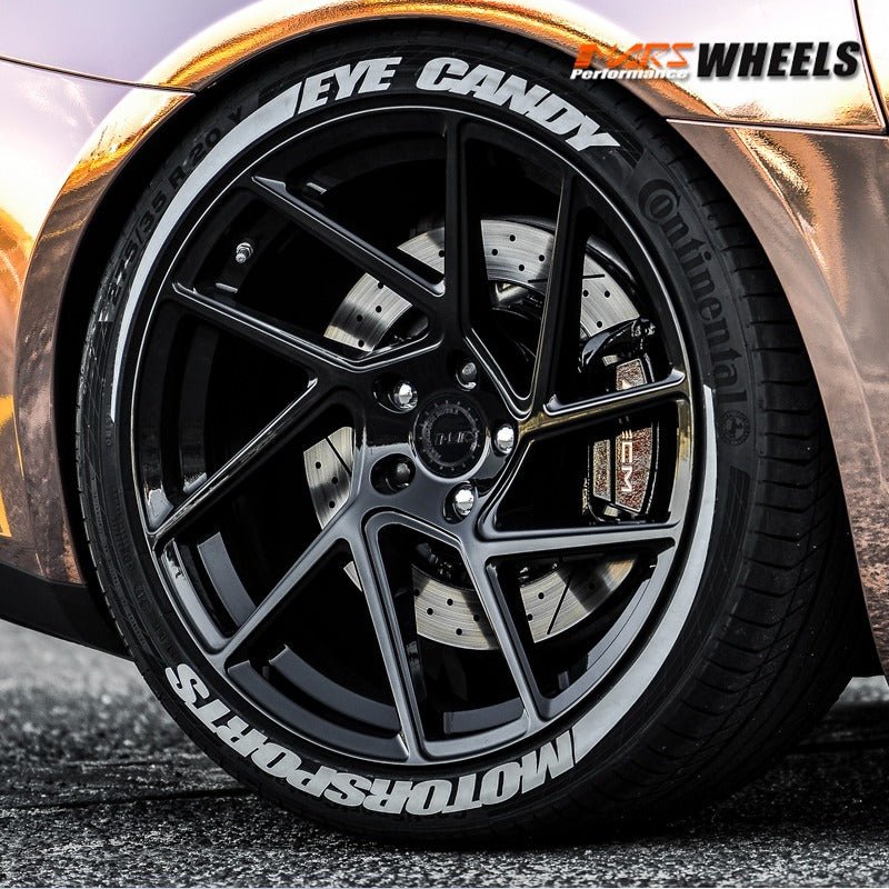 MARS MP - T3 Gloss Black 20 Inch Twsit Concave Stag Alloy Wheels Rims 5x112 - Mars Performance
