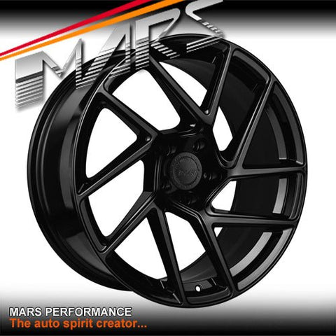 MARS MP - T3 Gloss Black 20 Inch Twsit Concave Stag Alloy Wheels Rims 5x112 - Mars Performance