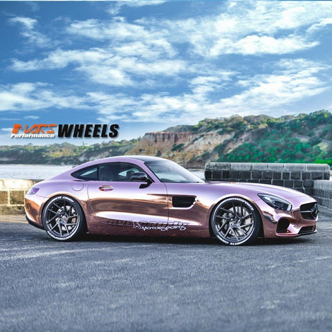 MARS MP - T3 Gloss Black 20 Inch Twsit Concave Stag Alloy Wheels Rims 5x112 - Mars Performance
