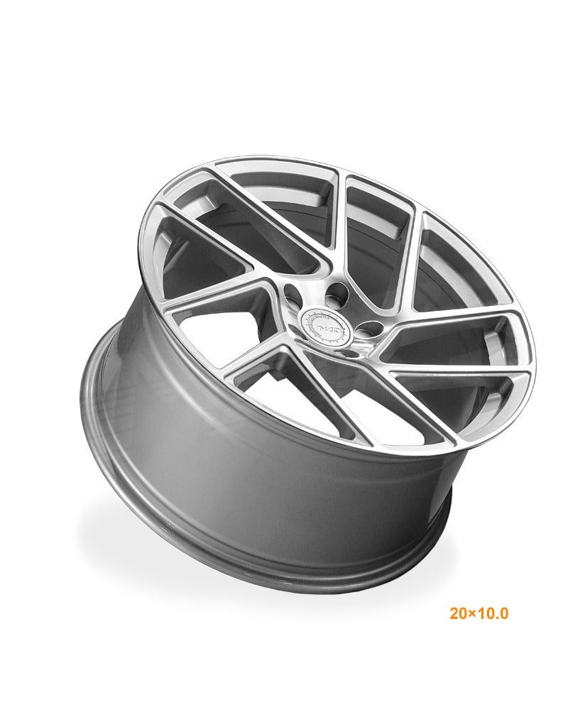 MARS MP - T3 Machined Silver 20 Inch Twsit Concave Stag Alloy Wheels Rims - Mars Performance