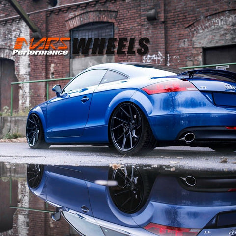 MARS MP - T4 Gloss Black 19 Inch Twist Spork Concave Alloy Wheels Rims - Mars Performance