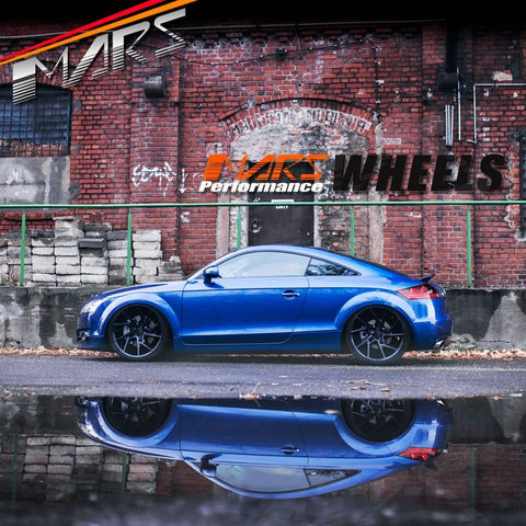 MARS MP - T4 Gloss Black 19 Inch Twist Spork Concave Alloy Wheels Rims - Mars Performance