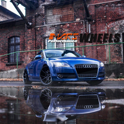 MARS MP - T4 Gloss Black 19 Inch Twist Spork Concave Alloy Wheels Rims - Mars Performance