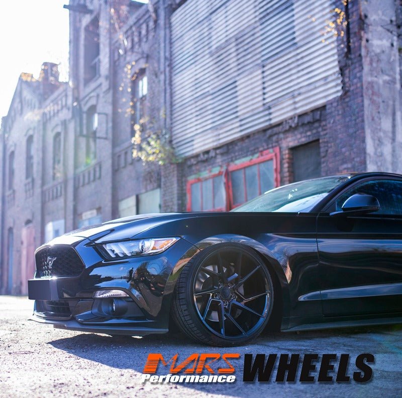 MARS MP - T4 Gloss Black 20 Inch Twist Spork Concave Alloy Wheels Rims 5x114.3 - Mars Performance