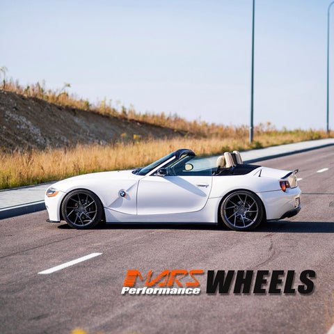 MARS MP - T4 Hyper Black 19 Inch Twist Spork Concave Alloy Wheels Rims - Mars Performance