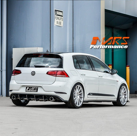 MARS MP - TW Silver 4x 19 Inch Twist Concave Stag Alloy Wheels Rims 5x112 - Mars Performance