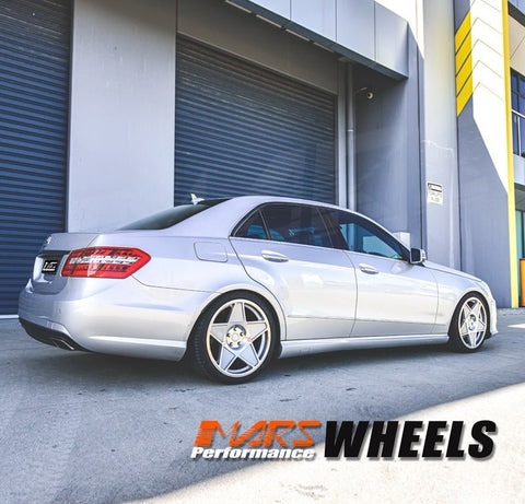 MARS MP5 19 Inch 3SDM Style Stag 5 Spork Alloy Wheels Rims 5x112 - Mars Performance