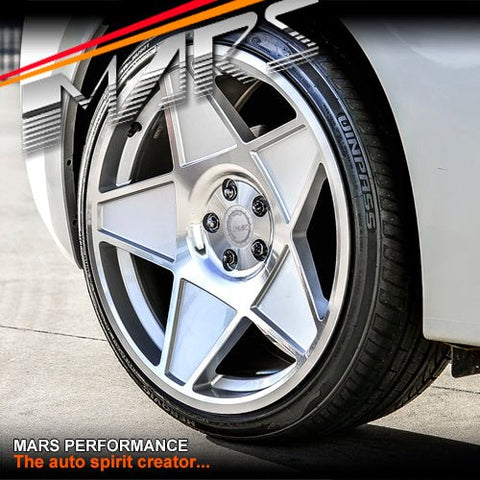 MARS MP5 19 Inch 3SDM Style Stag 5 Spork Alloy Wheels Rims 5x112 - Mars Performance