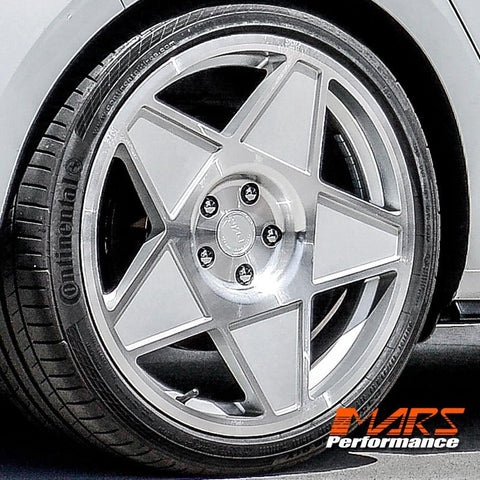 MARS MP5 19 Inch 3SDM Style Stag 5 Spork Alloy Wheels Rims 5x112 - Mars Performance