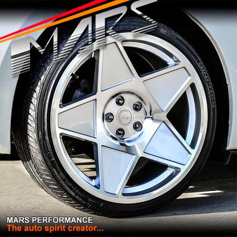 MARS MP5 19 Inch 3SDM Style Stag 5 Spork Alloy Wheels Rims 5x112 - Mars Performance