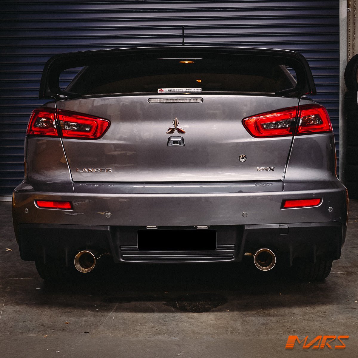 MARS Performance Smoked Red 3D LED Tail lights for Mitsubishi Lancer CJ CF & EVO X Sedan 2007 - 2019 - Mars Performance
