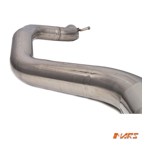 Mars Performance Twin Outlet Muffler Exhaust CAT - BACK for AUDI TT 8J 4WD Quattro 2006 - 2014 - Mars Performance