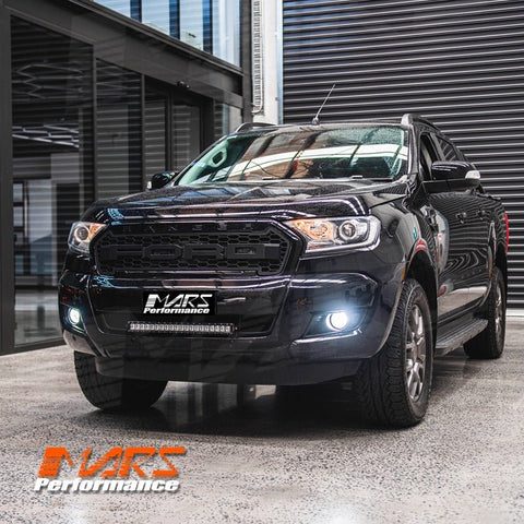 MARS Projector Super Bright LED SMD Bumper Bar Driving Fog Lights Bulbs for Ford RANGER PX 2011 - 2019 - Mars Performance