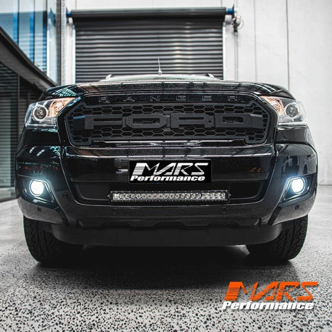 MARS Projector Super Bright LED SMD Bumper Bar Driving Fog Lights Bulbs for Ford RANGER PX 2011 - 2019 - Mars Performance
