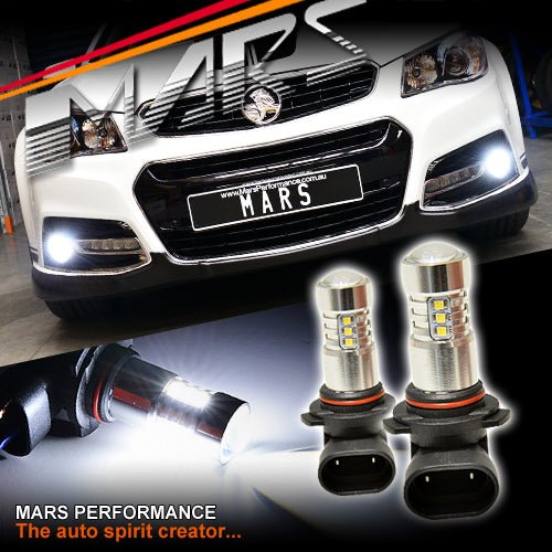 MARS Projector Super Bright LED SMD Bumper Bar Driving Fog Lights Bulbs for Holden Commodore VF - Mars Performance