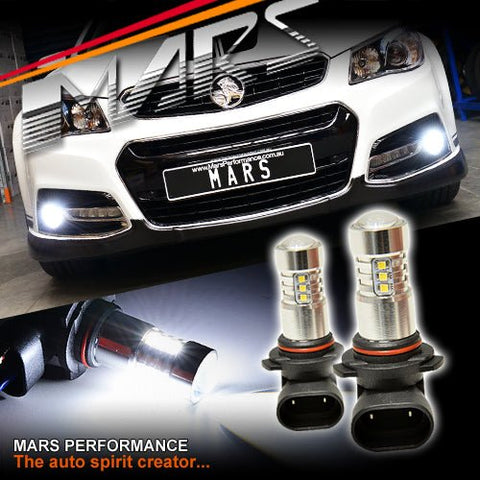MARS Projector Super Bright LED SMD Bumper Bar Driving Fog Lights Bulbs for Holden Commodore VF - Mars Performance