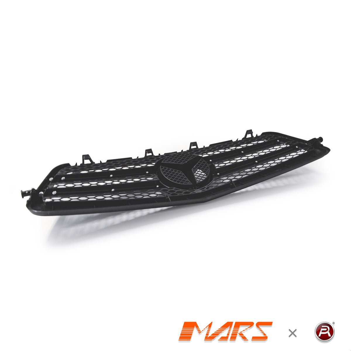 Matt Black AMG Style Front Bumper Bar Grille Grill Bodykit for Mercedes - Benz E - Class W212 2009 - 2013 - Mars Performance