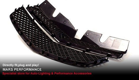 Matt Black Bentley Style Front Kidney Grille for CHEVROLET EQUINOX 10 - 13 - Mars Performance