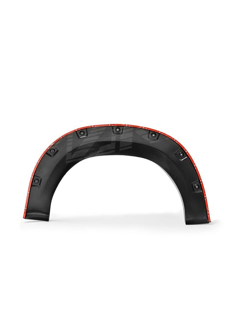 Matt Black Fender Flares Wheels Arch for Toyota Hilux Revo Rocco 2015 - 2020 - Mars Performance