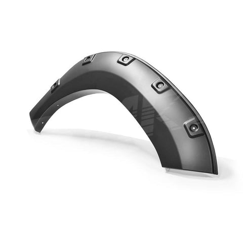 Matt Black Fender Flares Wheels Arch for Toyota Hilux Revo Rocco 2015 - 2020 - Mars Performance