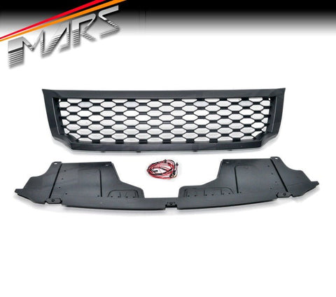 Matt Black Front Bumper Bar Grille Grill Bodykit Mesh for Nissan NAVARA UTE NP300 D23 2015 - 2020 - Mars Performance
