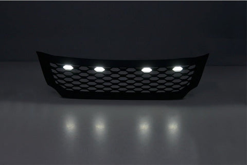 Matt Black Front Bumper Bar Grille Grill Bodykit Mesh for Nissan NAVARA UTE NP300 D23 2015 - 2020 - Mars Performance