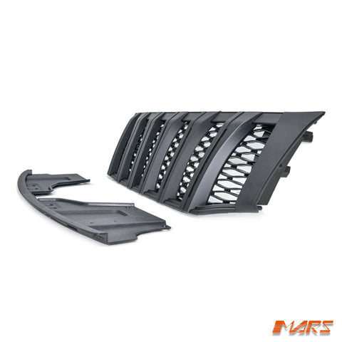 Matt Black GT Stripe Front Bumper Bar Grille Bodykit for Nissan NAVARA UTE NP300 D23 2015 - 2020 - Mars Performance