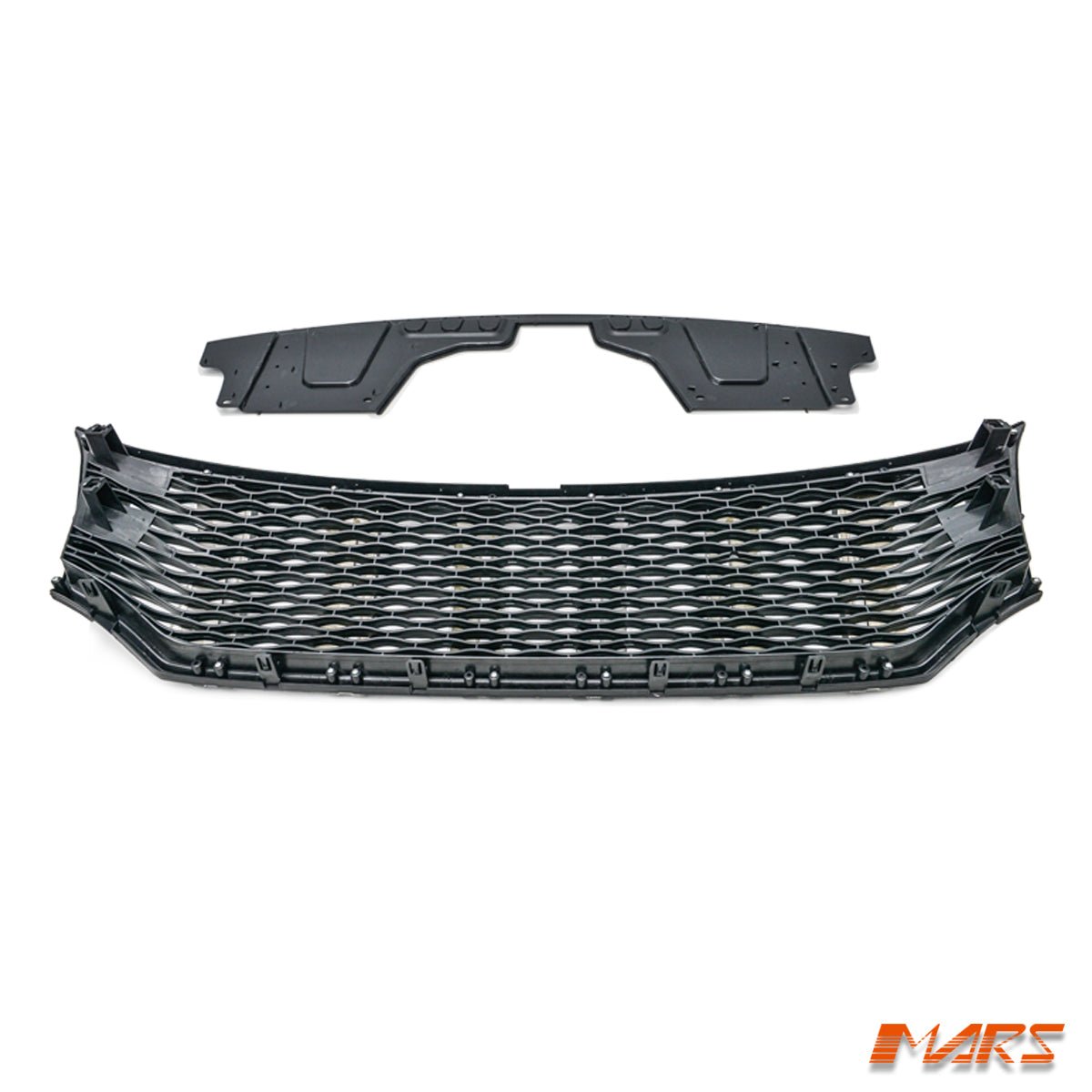 Matt Black GT Stripe Front Bumper Bar Grille Bodykit for Nissan NAVARA UTE NP300 D23 2015 - 2020 - Mars Performance