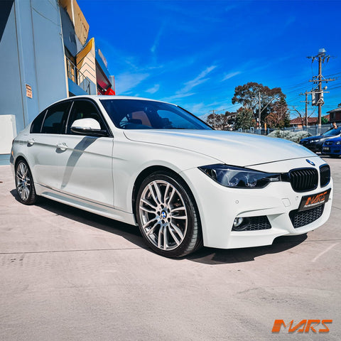 Matt Black M Tech Sport Style Front Bumper Bar Kidney Grille Grill Bodykit for BMW 3 Series F30 Sedan & F31 Wagon 2012 - 2018 - Mars Performance