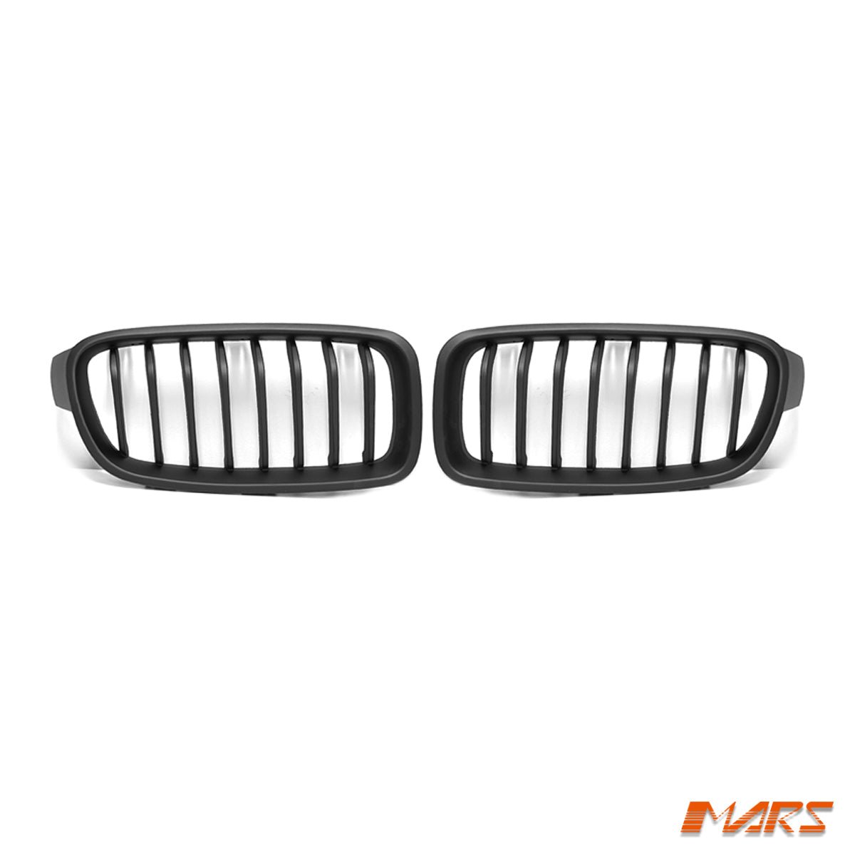 Matt Black M Tech Sport Style Front Bumper Bar Kidney Grille Grill Bodykit for BMW 3 Series F30 Sedan & F31 Wagon 2012 - 2018 - Mars Performance