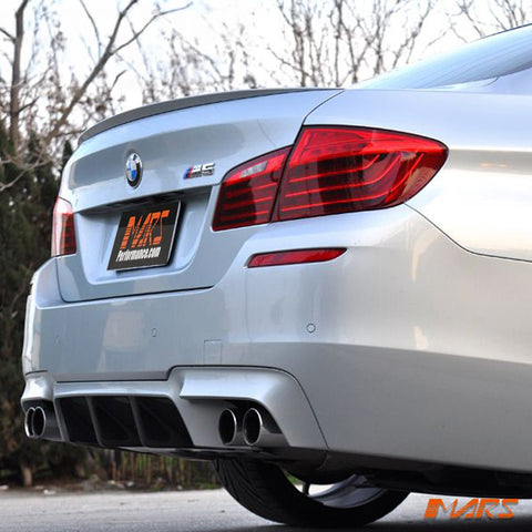 Matt Black M5 Competition Performance Style Rear Bumper Bar Diffuser Bodykit for BMW 5 - Series F10 F11 M Tech M Sport & M5 - Mars Performance