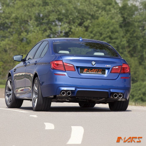 Matt Black M5 Performance Style Rear Bumper Bar Diffuser Bodykit for BMW 5 - Series F10 F11 M Tech M Sport & M5 - Mars Performance