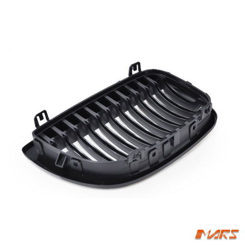 Matt Black M6 Style Front Kidney Grille Bodykit for BMW 1 - Series E87 E81 Pre LCI Hatch 2004 - 2010 - Mars Performance
