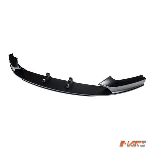 Matt Black Performance Front bumper Bar Splitters & Lip Spoiler Bodykit for BMW F22 F23 2 - Series M Sport 2014 - 2021 - Mars Performance