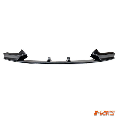 Matt Black Performance Front bumper Bar Splitters & Lip Spoiler Bodykit for BMW F22 F23 2 - Series M Sport 2014 - 2021 - Mars Performance