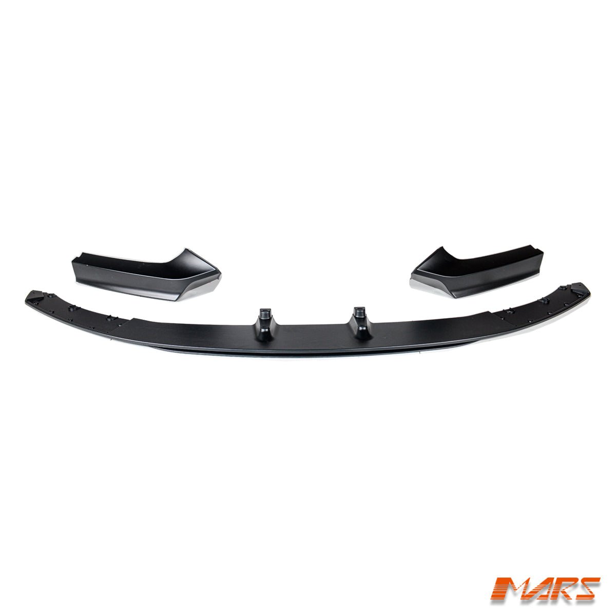 Matt Black Performance Front bumper Bar Splitters & Lip Spoiler Bodykit for BMW F22 F23 2 - Series M Sport 2014 - 2021 - Mars Performance