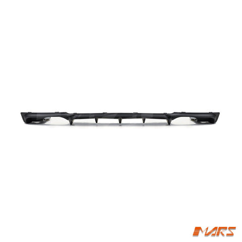 Matt Black Performance Rear bumper bar Twin Exhaust outlet Diffuser Bodykit for BMW 3 - Series F30 F31 M Tech M Sports 2012 - 2018 - Mars Performance