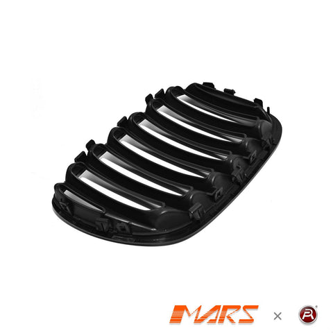 Matt Black X5M Style Front Kidney Grille Grill Bodykit for BMW X5 E53 LCI 2004 - 2006 - Mars Performance